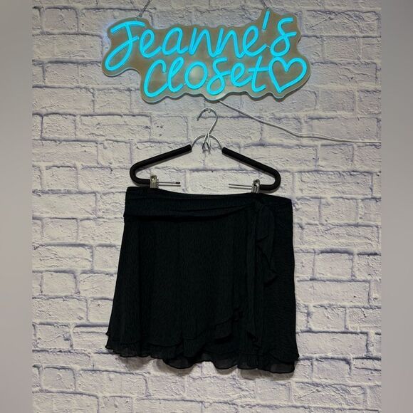 Aerie Chiffon Wrap Skirt - Picture 3 of 14